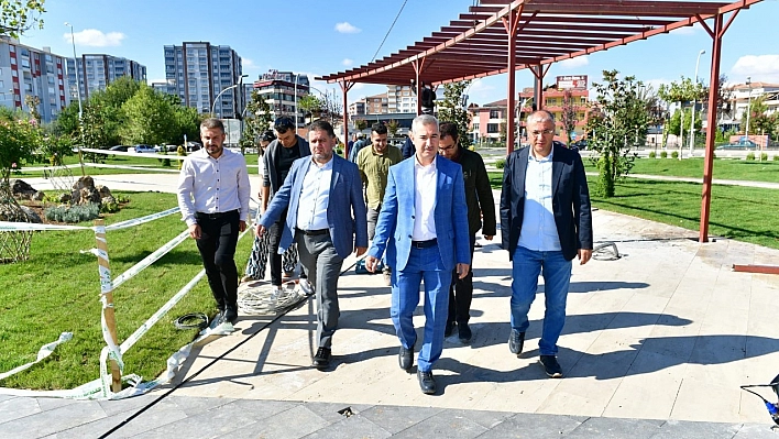 Yeşilyurt'ta park sayısı artıyor