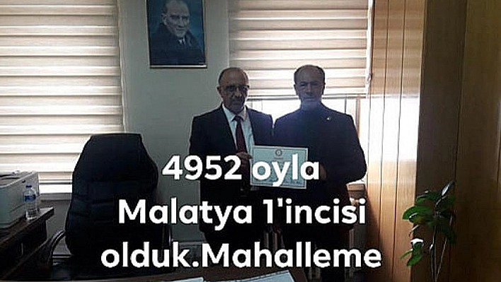 Yiğit mazbatasını aldı