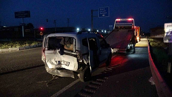 Yozgat'ta kaza: 4 yaralı