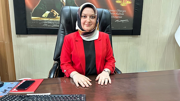 Yüksekova Adliyesi'nde bir ilk: Kadın başkan görevde
