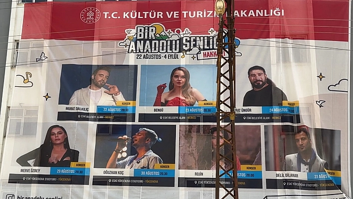 Yüksekova 'Bir Anadolu Şenliği' etkinliklerine hazırlanıyor