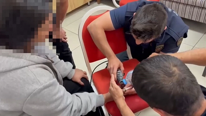 Yüzüğü Parmağına Sıkışan Kadına İtfaiye Yetişti!