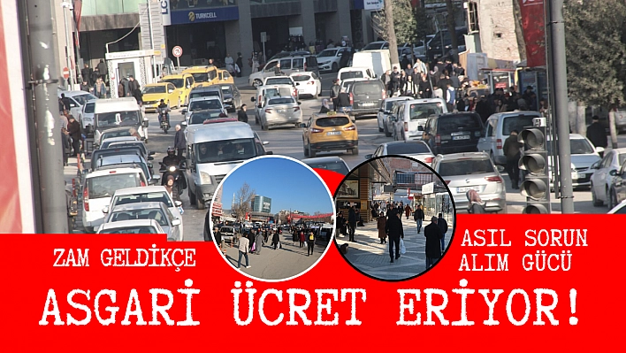 Zam geldikçe asgari ücret eriyor! Asıl Sorun Alım Gücü