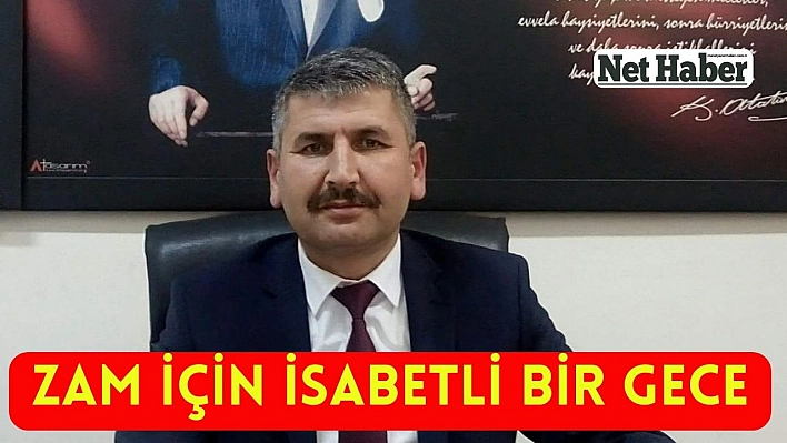 Zam için isabetli gece