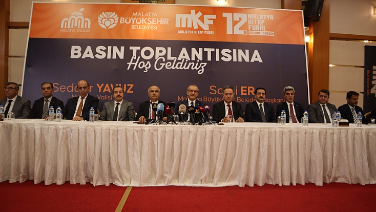 12. Malatya Kitap ve Kültür Fuarı kapılarını açıyor