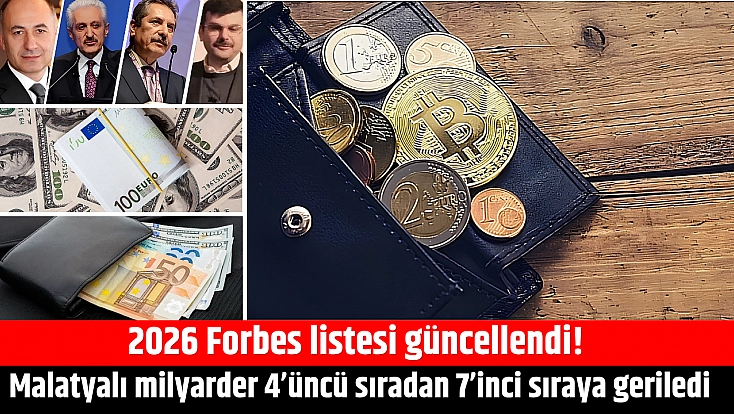 2026 Forbes zenginler listesini güncellendi! İşte Malatyalı milyarderler.....