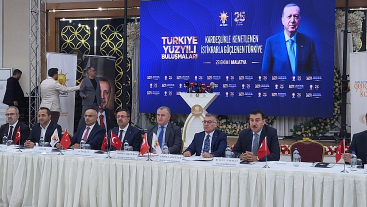 AK Parti MKYK’si Malatya'da bir araya geldi
