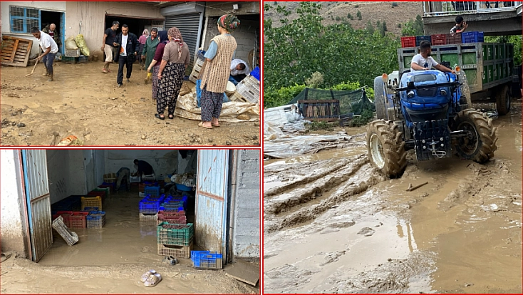 Malatya’da 2 saatlik yağışın faturası ağır oldu! Vatandaşın zararı ne olacak?