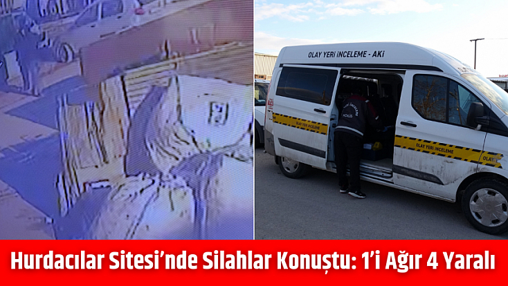 Hurdacılar Sitesi’nde Silahlar Konuştu: 1’i Ağır 4 Yaralı