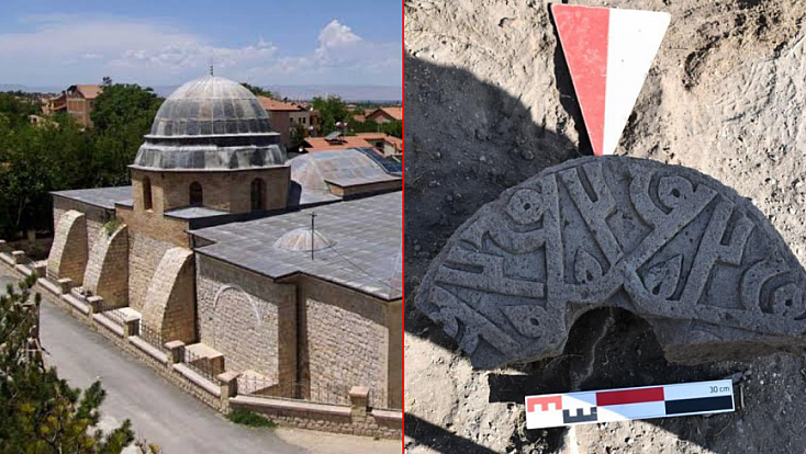 Kars'taki tarihi keşif Malatya'ya uzandı: 800 yıllık süsleme Ulu Cami'dekiyle birebir aynı çıktı