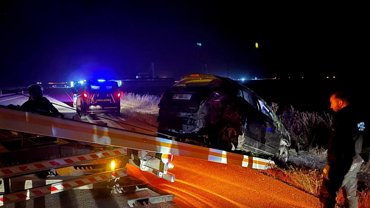 Kayseri-Malatya karayolunda otomobil takla attı: 11 yaşındaki çocuk öldü, 3 yaralı