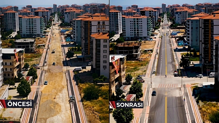 Malatya’da Fahri Kayahan ile Yüzakı birbirine bağlandı: 4 şeritli yol hizmete açıldı