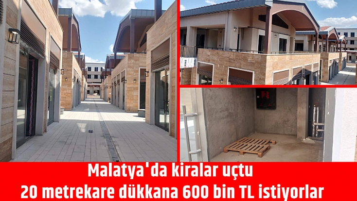 Malatya'da kiralar uçtu: 20 metrekare dükkana 600 bin TL istiyorlar | El insaf...