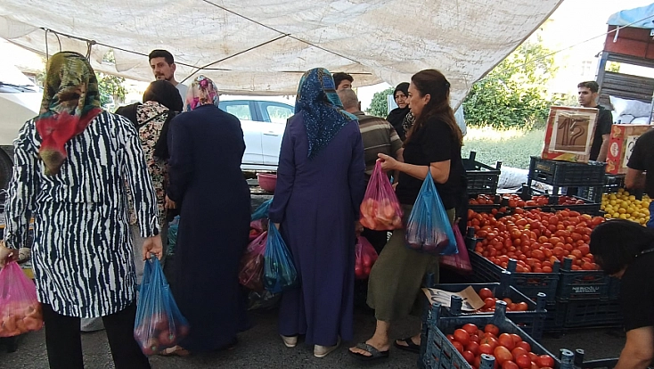 Malatya'da salça ve kurutmalık telaşı: Vatandaşın tercihi yine semt pazarları oldu