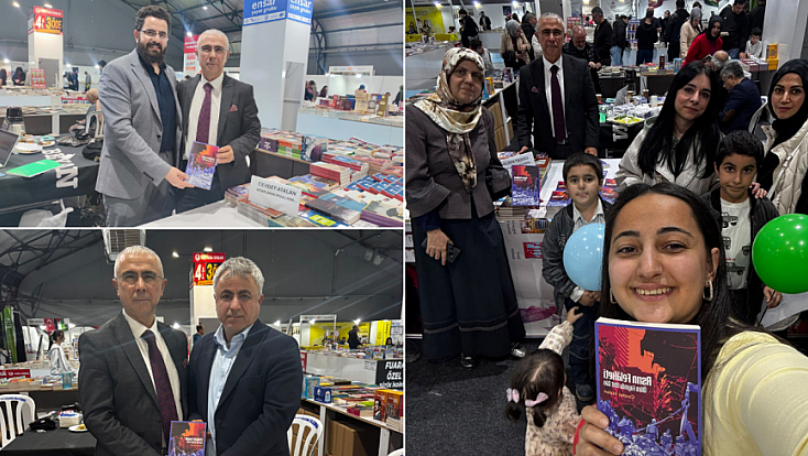 Malatya Fuarı'nın en çarpıcı kitabı! ‘Ölüm Fayında Dört Gün’ okurla buluştu!