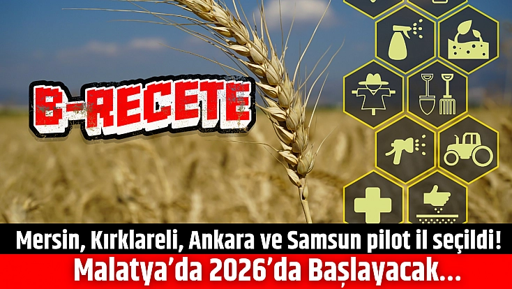 Mersin, Kırklareli, Ankara ve Samsun pilot il seçildi! Malatya’da 2026’da Başlayacak…