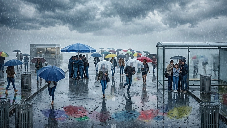 Meteoroloji’den ‘Sarı kodlu’ uyarı: Saat verildi, fırtına ve sağanak geliyor!