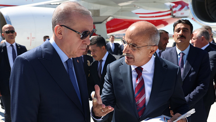 Sami Er, raylı sistem projesini Cumhurbaşkanı Erdoğan’a sundu