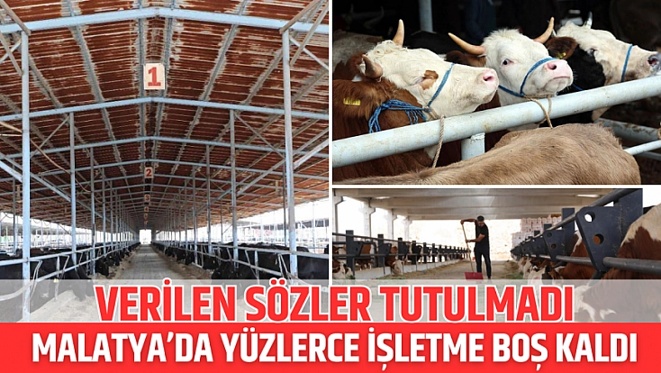 Verilen Sözler Tutulmadı, Malatya’da Yüzlerce İşletme Boş Kaldı