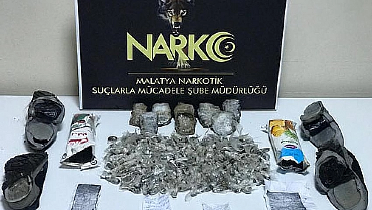 Esrar ele geçirildi 