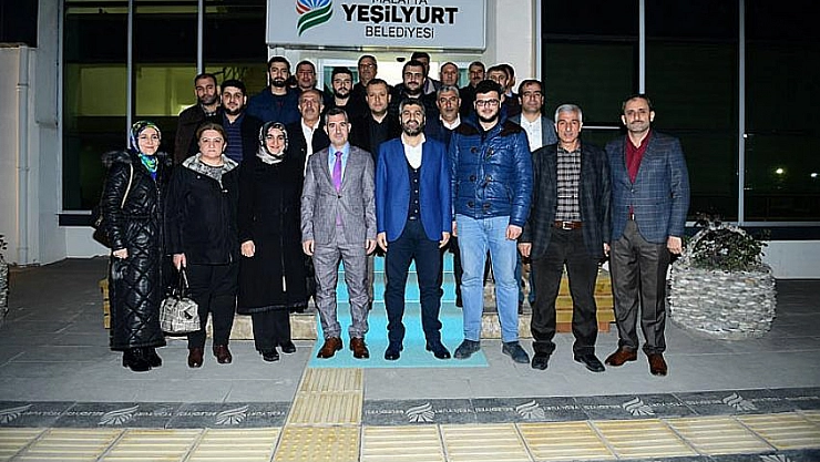 Çınar ilçe teşkilatını ağırladı 