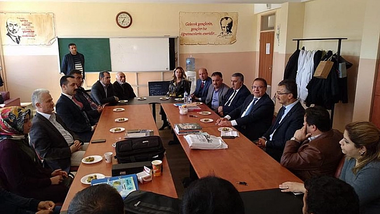 Kazgan veli toplantısına katıldı