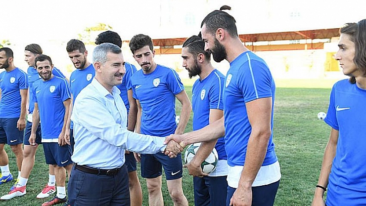 Çınar'dan moral ziyareti 