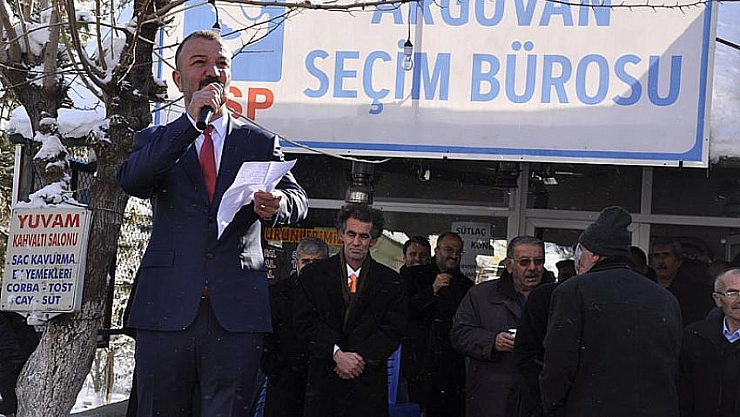 Kılıç DSP'den adayı oldu 