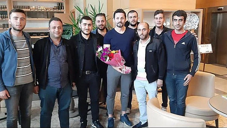 Duygulandıran ziyaret 