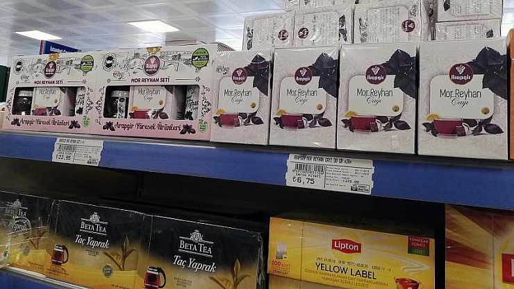 'Mor reyhan raftan kaldırılmadı'