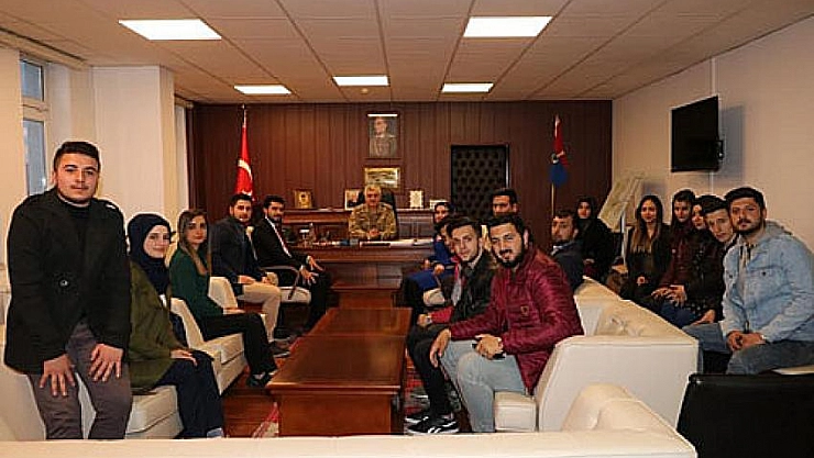 Gençler İl Jandarma Komutanlığında 