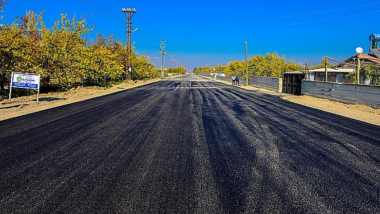 Baraj yolu 22 metreye çıkarıldı 