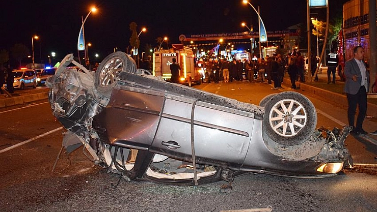 Trafik kazası: 1 ölü 3 yaralı 