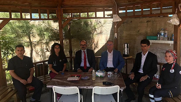 Kuluncak'ta bayramlaşma