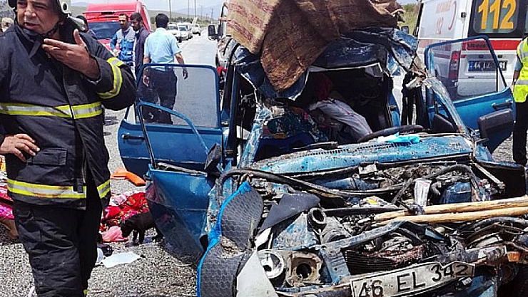 Aşırı yağış kazaya neden oldu 