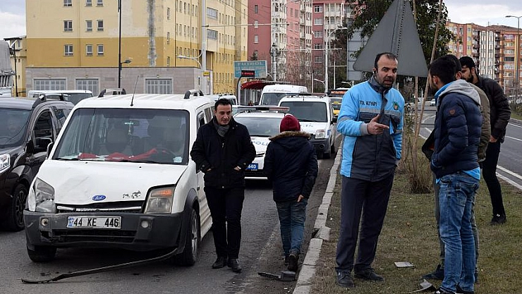 Trafik kazası: 1 yaralı 