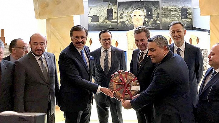 Malatya kayısısı Brüksel'de