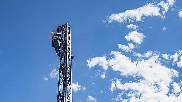 48 kilometrelik enerji nakil hattı 