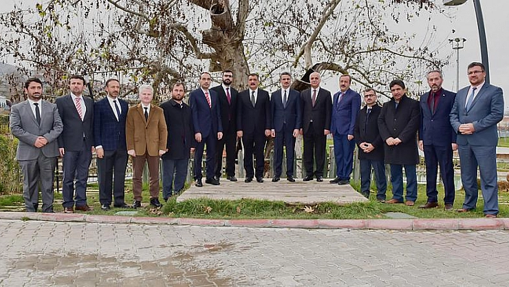 Vali Baruş ve Gürkan müftülerle buluştu 