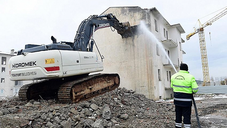 Yeşilyurt'ta kentsel dönüşüm projesi 