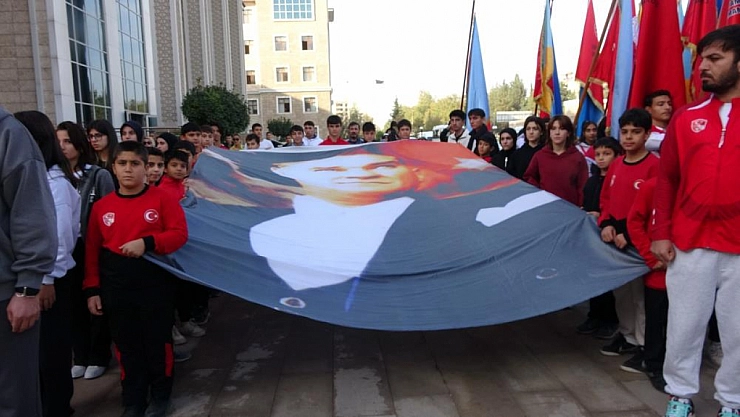 10 Kasım Atatürk'ü anma günü etkinliği düzenlendi