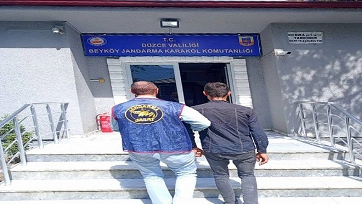 Düzce'de yakalandı! 10 yıl yatacak...