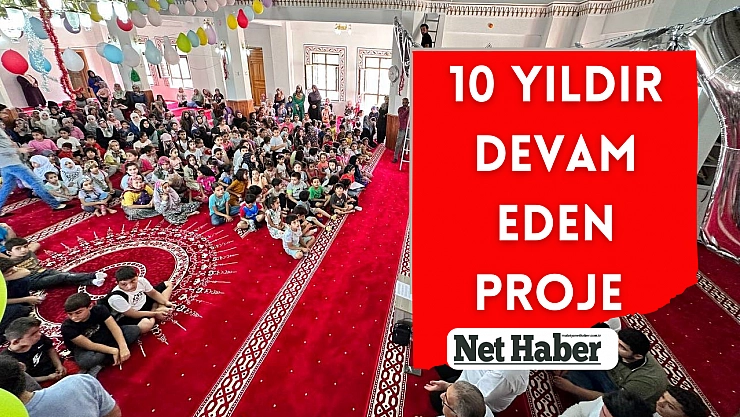 10 yıldır devam eden proje