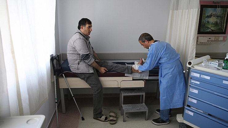 10 Yıllık Yarası Malatya'da İyileşti: 'Ayağım Diz Altından Kesilecekti!'