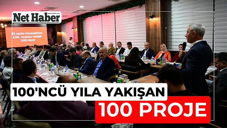 100'ncü yıla yakışan 100 proje