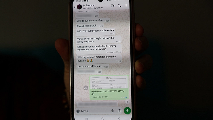 15 yıllık birikimini yarım saatte kaybetti