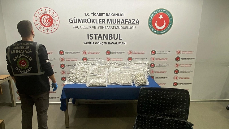 182 kilogram uyuşturucuya ele geçirildi