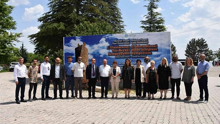 Taş heykel sempozyumu açıldı
