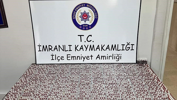 2 bin kapsül uyuşturucu hap ele geçirildi