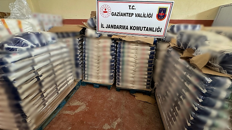2 milyon 955 bin TL'lik sahte deterjan ele geçirildi